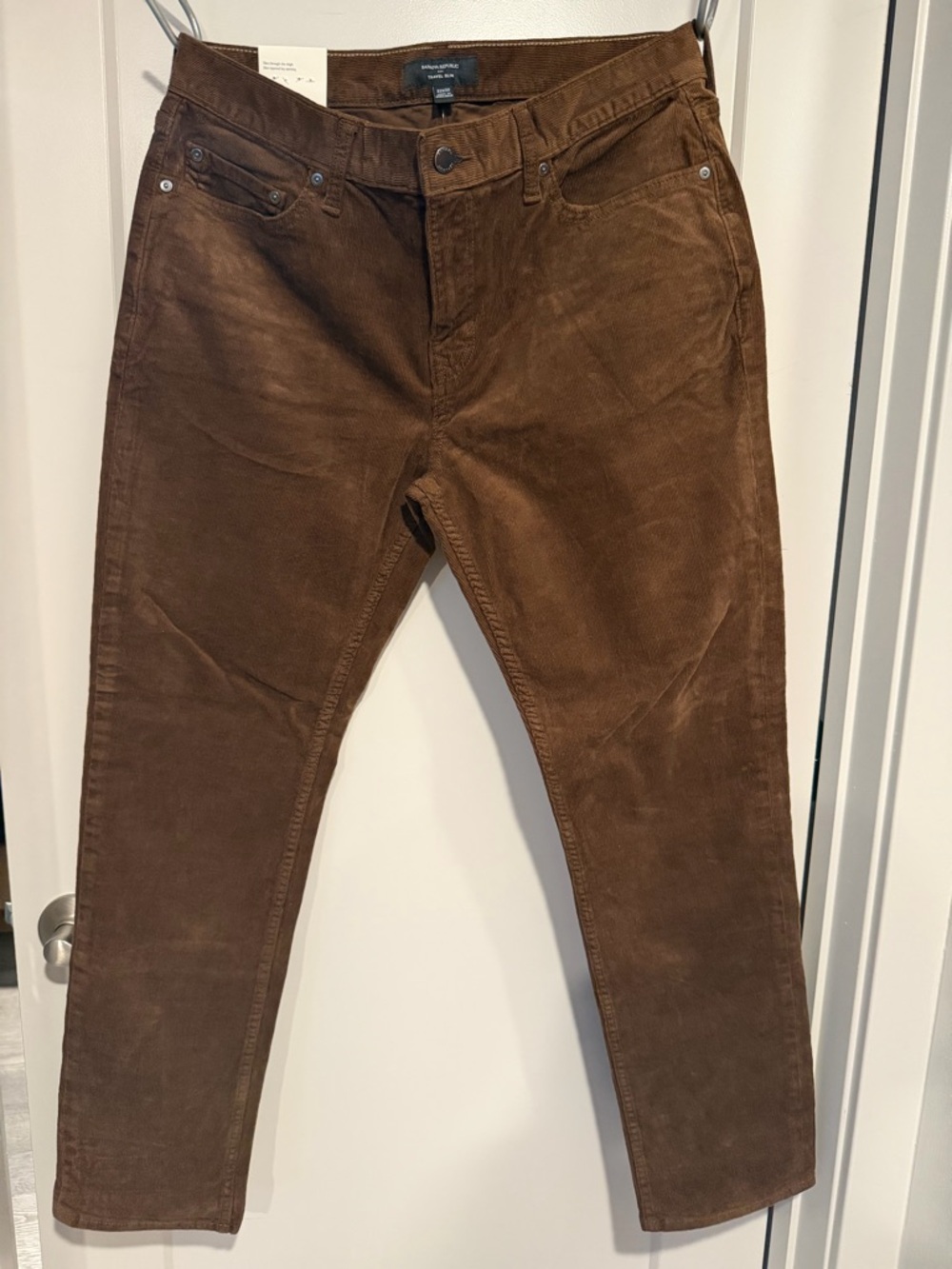 Banana Republic Men's Corduroy Pants in Chestnut Brown